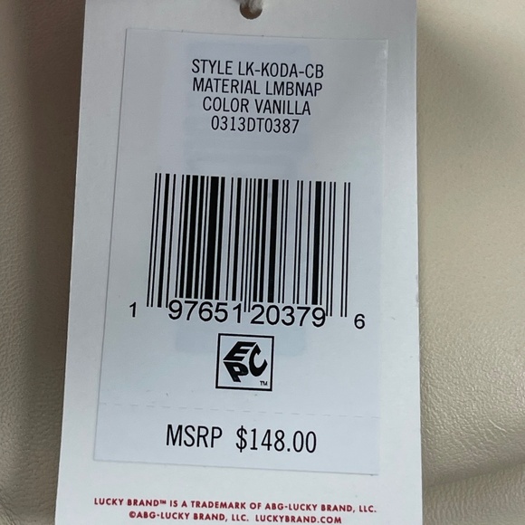 Lucky Brand Koda Crossbody Bag, Vanilla - NWT - Picture 6 of 7